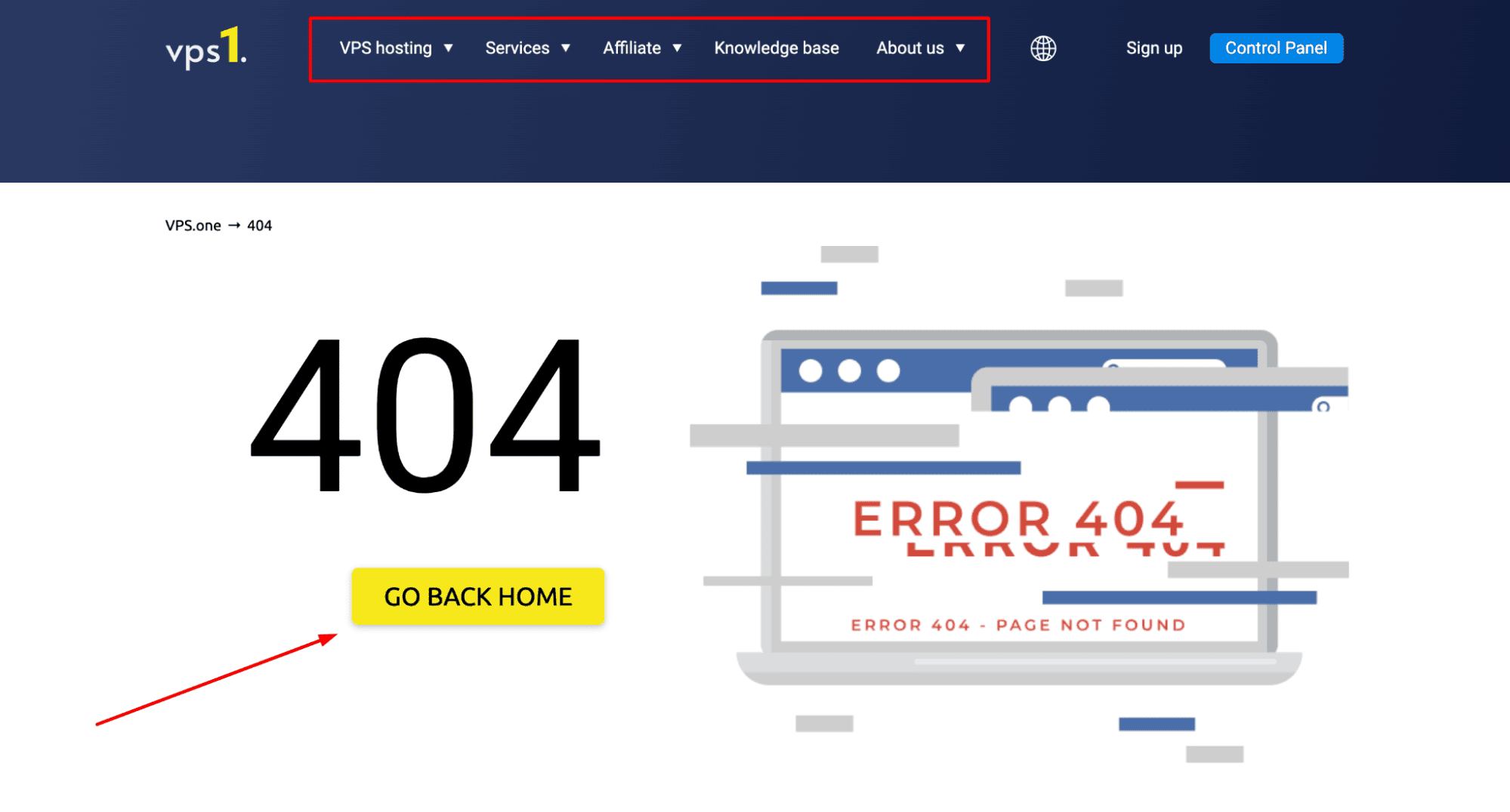 Customizing Your 404 Error Page.