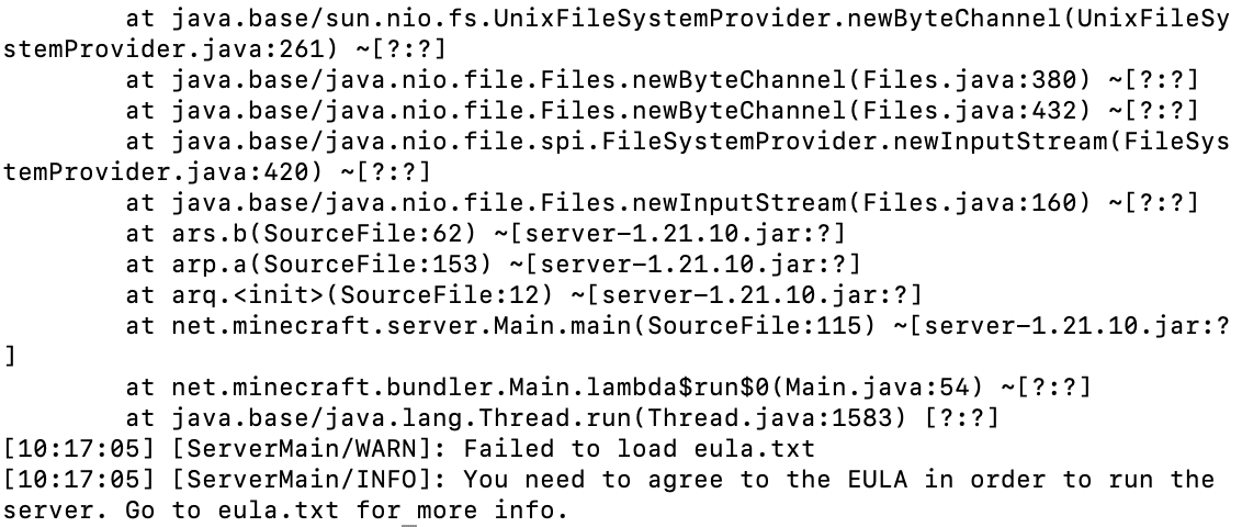 The process will fail.