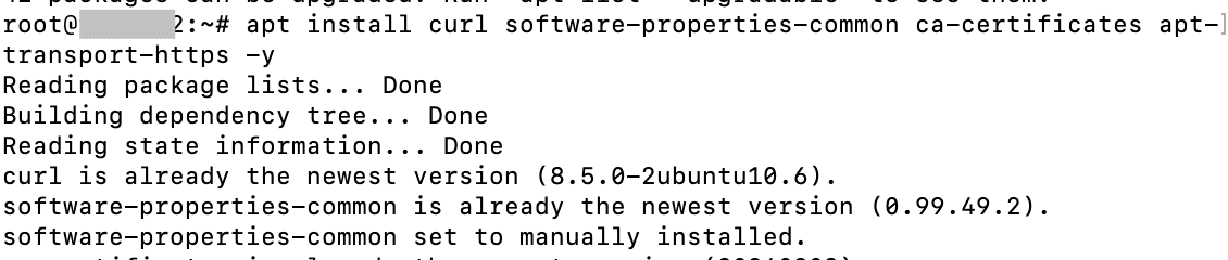 Install Required Packages.