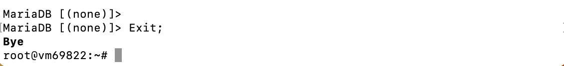 Apply the changes and exit.