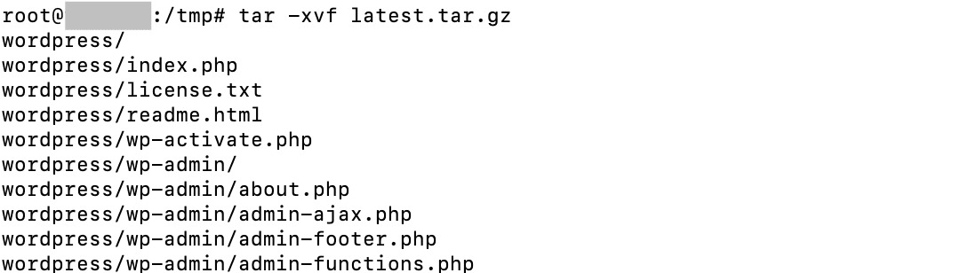 Extract the archive.
