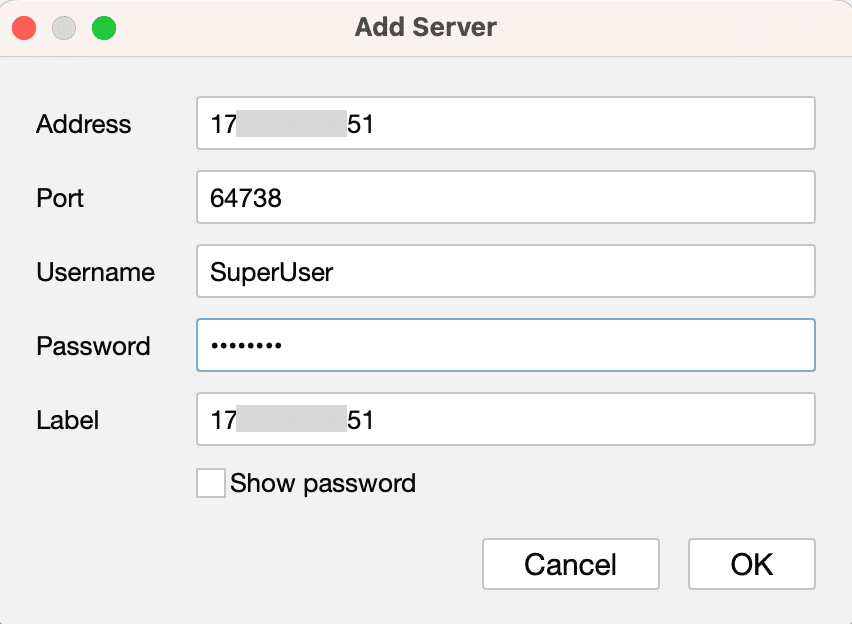 Connect to Your Mumble Server.